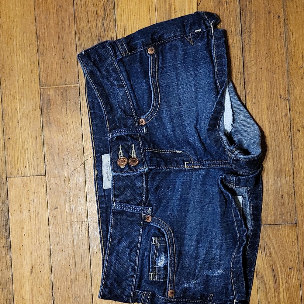 Aeropostale women's jeans shorts sz 1/2 like new